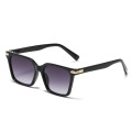 Small frame square gradient sunglasses fashionable sunglasses