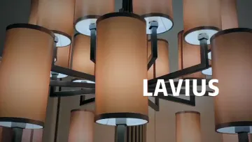Projects flower shape crystal chandelier light