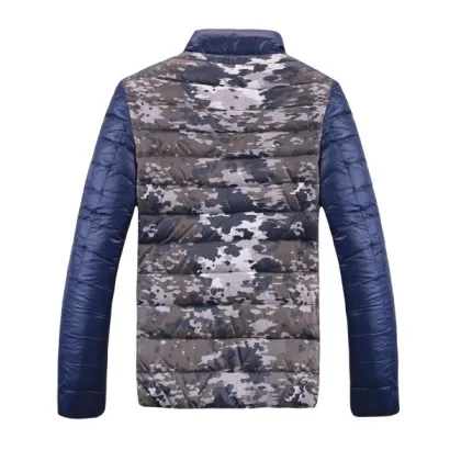 2015 Custom Men Down Camouflage Jacket For The Winter