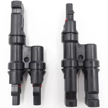 CE T Branch Solar Connector PV-LT2 30A 1000V DC PV Panel Cable Wire Accessory