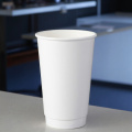 Copos de café Kraft de parede dupla de 16 onças para viagem