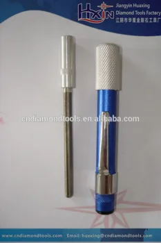 Blue color Pocket style Diamond Pen style fishing knife sharpener