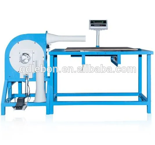 2018 The Best Small Cotton Polyester Fiber Filling Blower Machine for Pillow Cushion