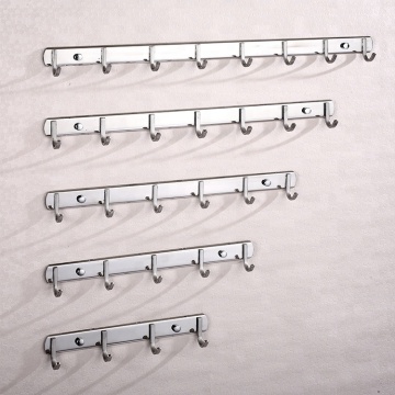 Wall Hung Bathroom Accessories Set with Towel Rack and Hooks for Living Room