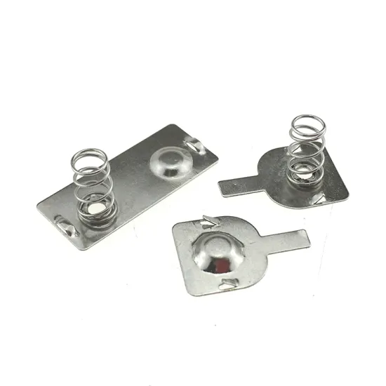 China Factory Custom Stainless Steel AAA Battery Compression Spring Shrapnel Contact