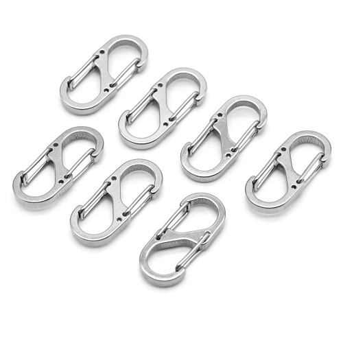 Aluminum S Shape Carabiner Clip Buckle Hook