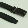 Simple Elegant Men's Solid Buckle Leather Belt