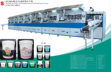 Automatic UV Screen Printer for 1-5L Buckets