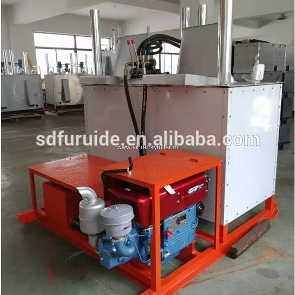 Portable Double Preheater Thermoplastic Road Marking Machine