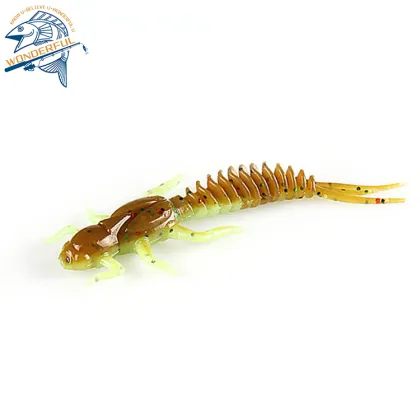 Topmouth Culter Soft Bait - Bear King Lure 6cm 1.25g 10 Pieces for Sea & Freshwater Fishing