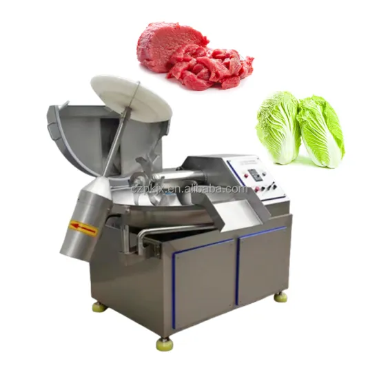 Stainless Steel Automatic Vegetable Bowl Cutter & Meat Chopper Machine (20L-125L)