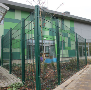 Double Wire Mesh Fence for Boundary Wall