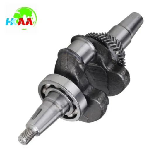 TS16949 certified OEM precision machined air compressor crankshaft for auto ac spare parts