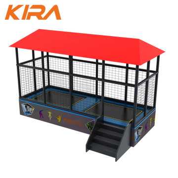 Kids Trampoline Park Equipment with Protective Net for Sale