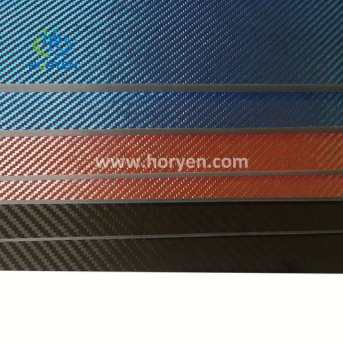 High modulus colored carbon fibre sheet buy online