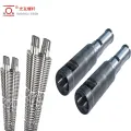 ISO Certified Bimetallic Conical Twin Screw at Cylinder Para sa Pelleting