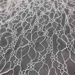 Wholesale Soft Floral Lace Fabric for Wedding Dress