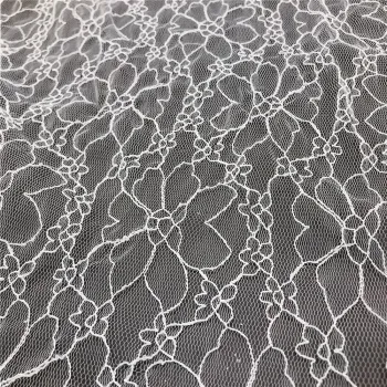 Wholesale Soft Floral Lace Fabric for Wedding Dress