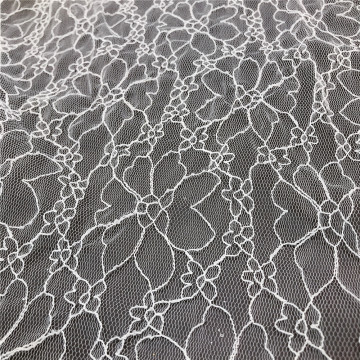 Wholesale Soft Floral Lace Fabric for Wedding Dress