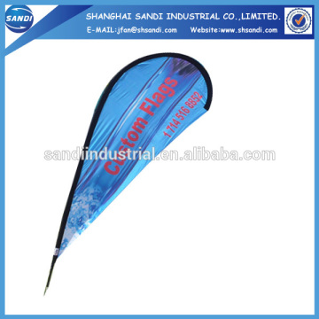 High quality beach flag with pole wholesale