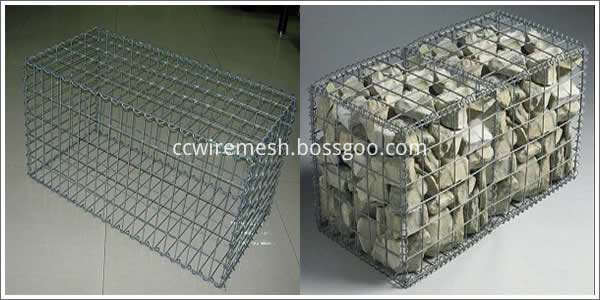 welded wire gabion box mesh