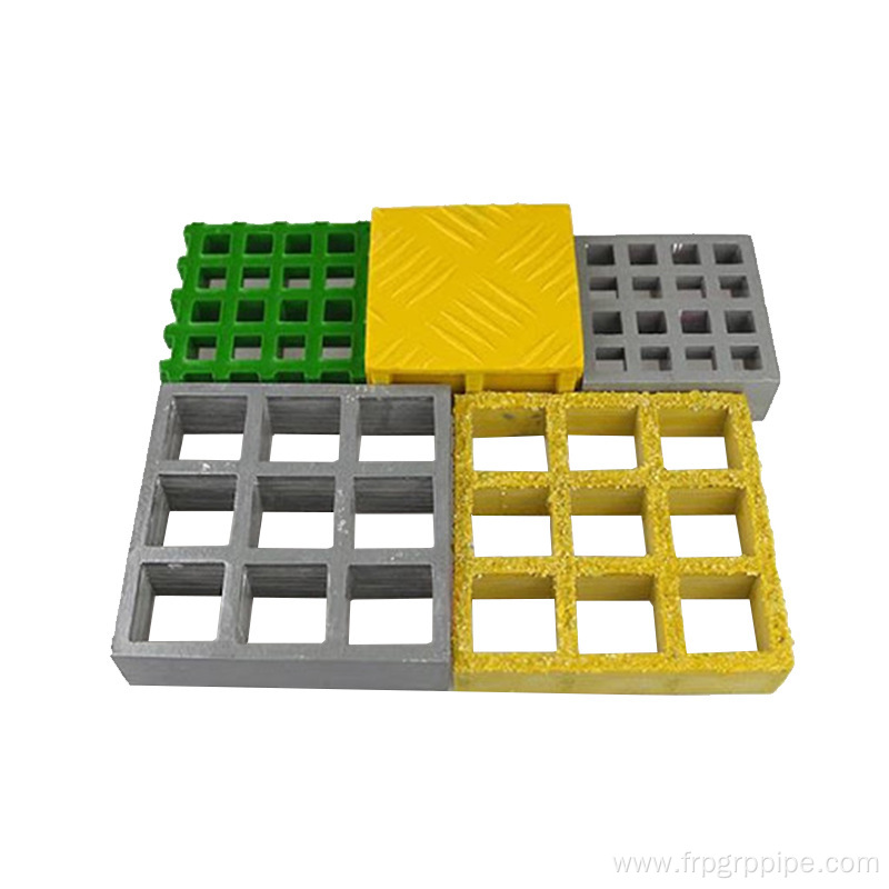 FRP Fiberglass Walkway Floor Sheet Molded Grating