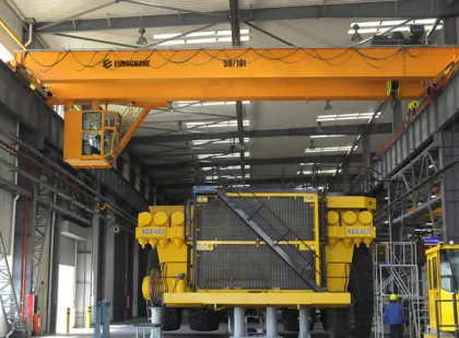 outdoor overhead crane double girder crane