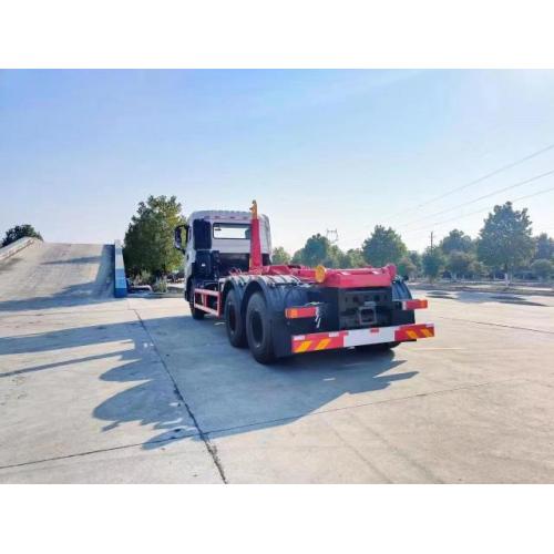 Dongfeng hook lift arm refuse collection truck