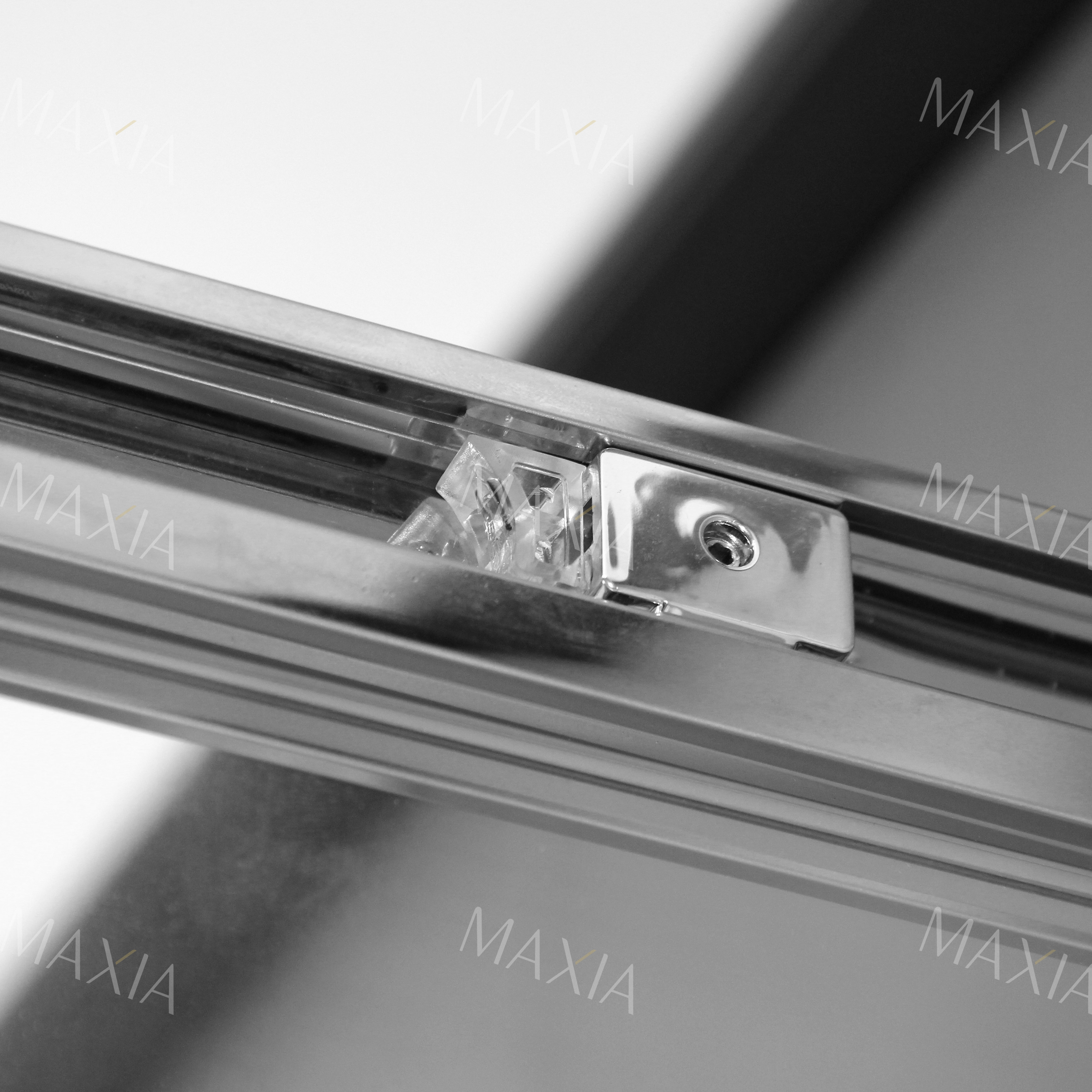 Круглая хромированная скользящая душевая корпуса