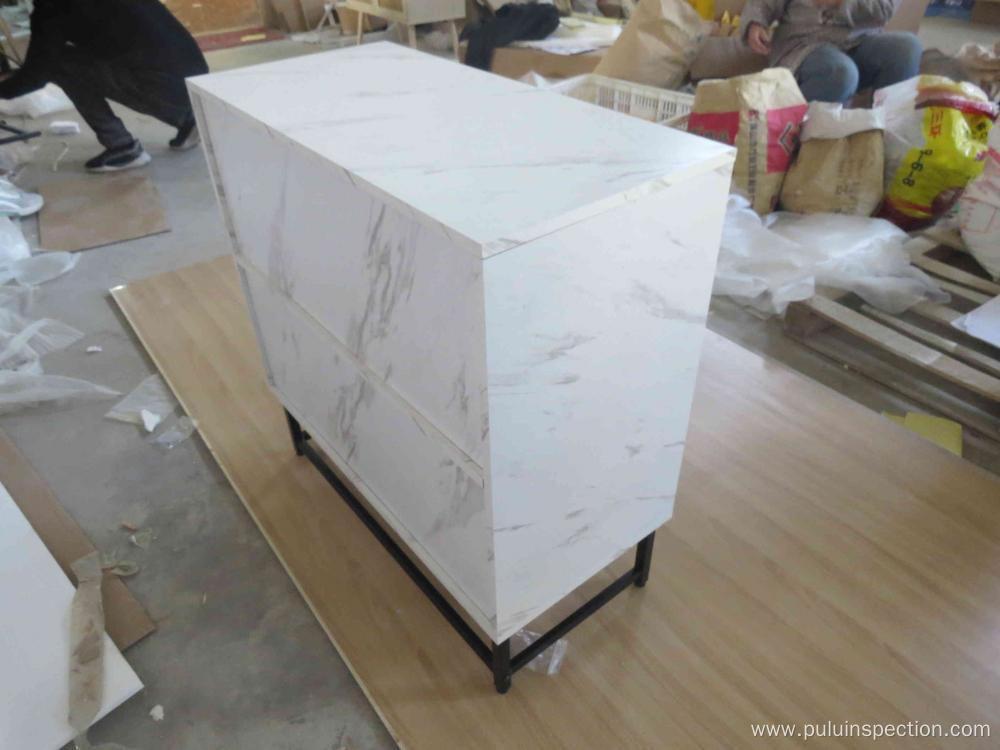 Panel furniture inspection quality control in Zhongshan