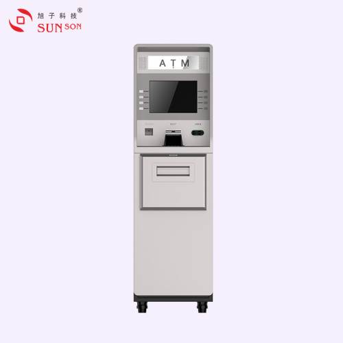 ATM Machine 2-kasetên otomatîk a otomatîk
