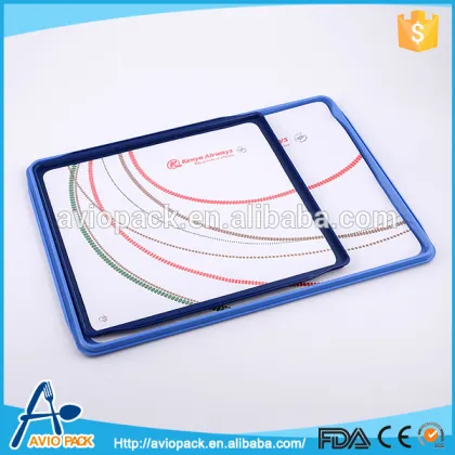 Good quality art paper serving anti-slip tray mat for aircraft