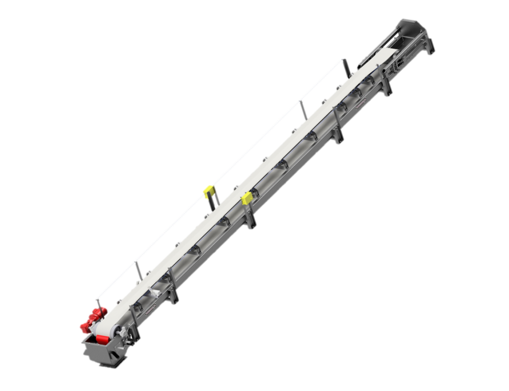 Modular Belt Conveyor for Iron Ore Dust