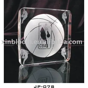 crystal paper weight,crystal craft, crystal gift