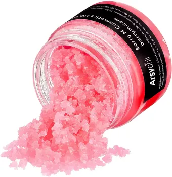 Customize Your Own Natural Organic Exfoliating Strawberry Coconut Repair Lip Scrub