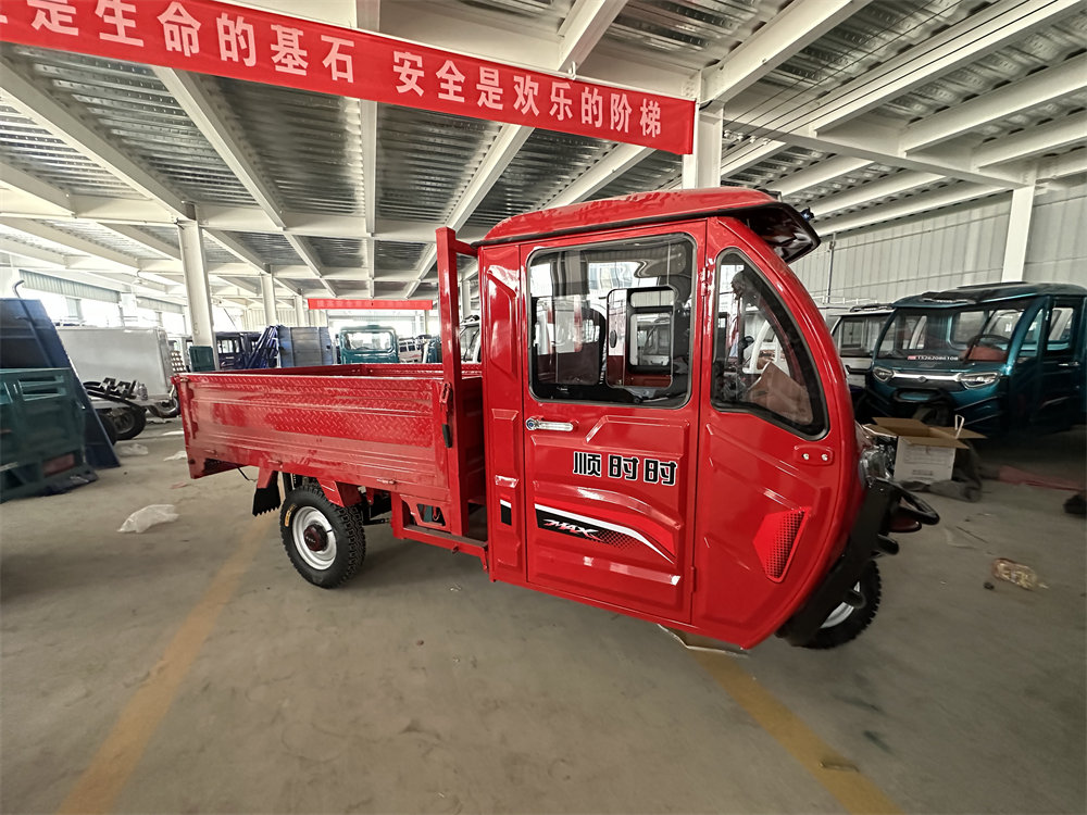 Cargo électrique à trois roues soulevez le chariot