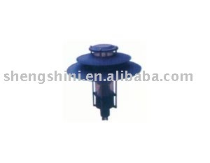 Garden lighting with induction lamp