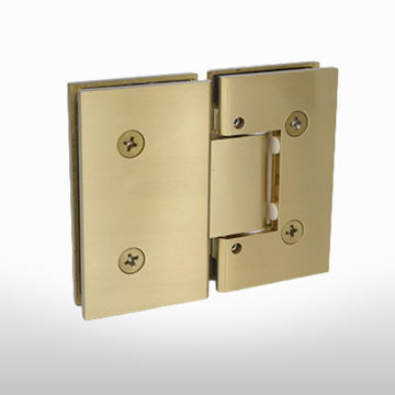 SVA-B233CJ Adjustable Brass 180 Degree Glass Door Hinges