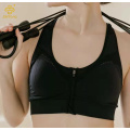 프론트 지퍼 스포츠 브라 요가 전문 속옷