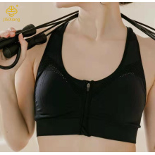 프론트 지퍼 스포츠 브라 요가 전문 속옷