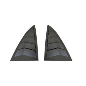 Matte Black Side Window Louvers for Tesla Model 3