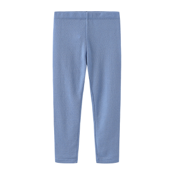 Wholesale High-Quality Autumn Light Blue Baby Merino Wool Leggings