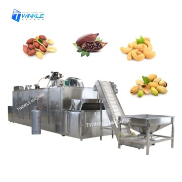 Macchina di asciugatura del caca elettrico o a gas completamente automatico: soluzione di elaborazione di arachidi e cacao efficiente