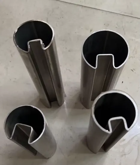 Oval U-groove pipe special shaped steel pipe