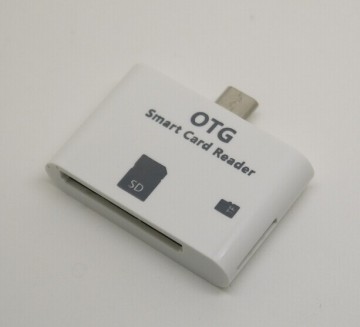 OTG Smart Card Reader. OTG USB.