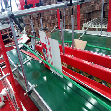 Semi-automatic folder and gluing machines for box