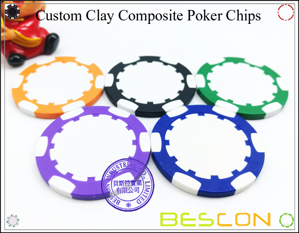 Bescon New Style Clay Chip with Custom Sticker-10