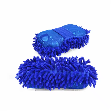 SEQ Microfiber Chenille Sponge for Car Wash Cleaning
