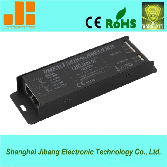 DC12V~24V dmx led 1 channel dmx512 splitter for dmx decoder