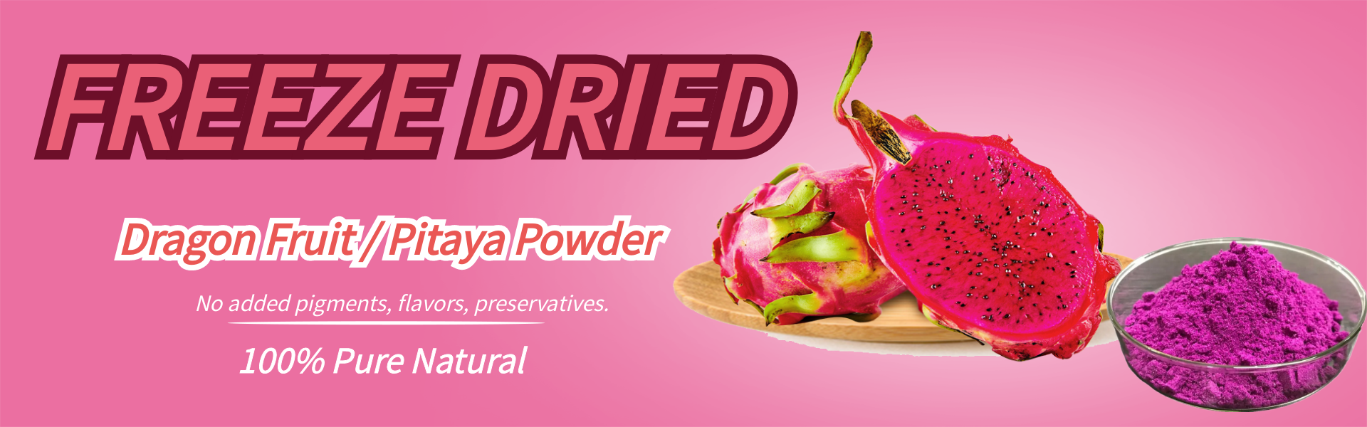 freeze dried fruit powder for baking